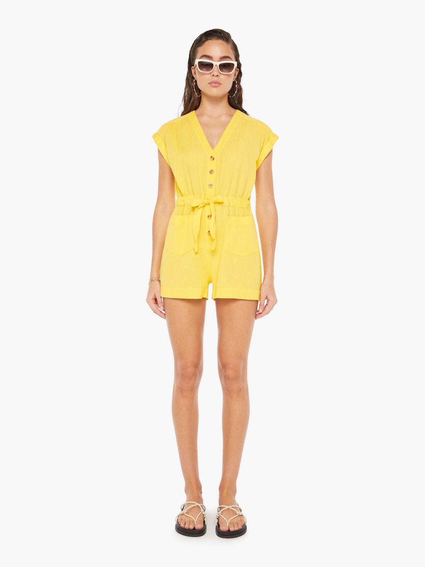 Primrose Yellow Romper