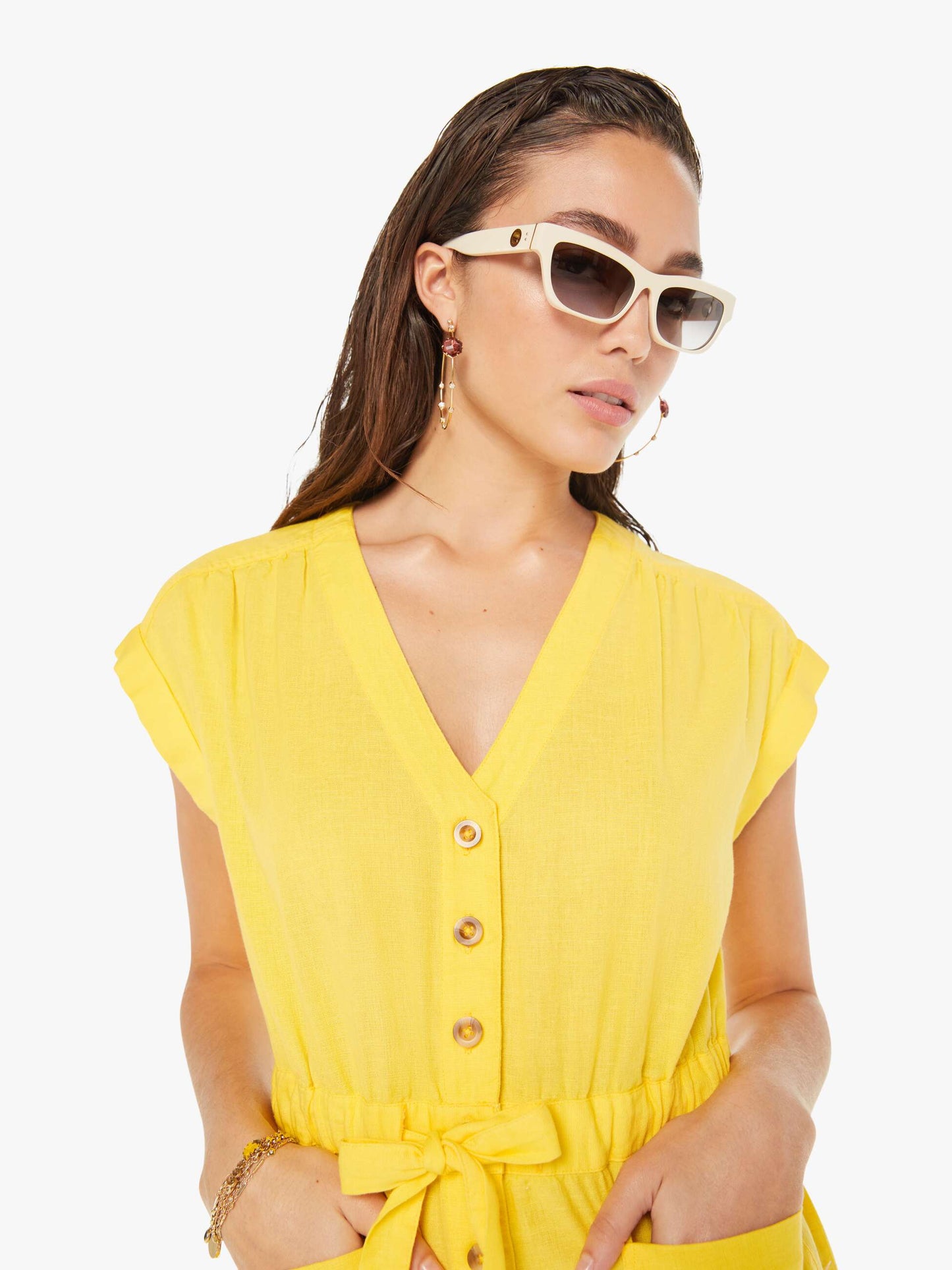 Primrose Yellow Romper