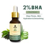 2% BHA Face Serum with i.e Salicylic Acid with Tea Tree Hydrosol & Aloevera l 30ml - Image 2