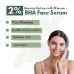 2% BHA Face Serum with i.e Salicylic Acid with Tea Tree Hydrosol & Aloevera l 30ml - Image 3