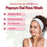 Papaya Gel Face Wash (100 ml) - Image 4