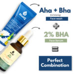 2% BHA Serum + AHA + BHA Exfoliating Gel Face Wash - Image 2