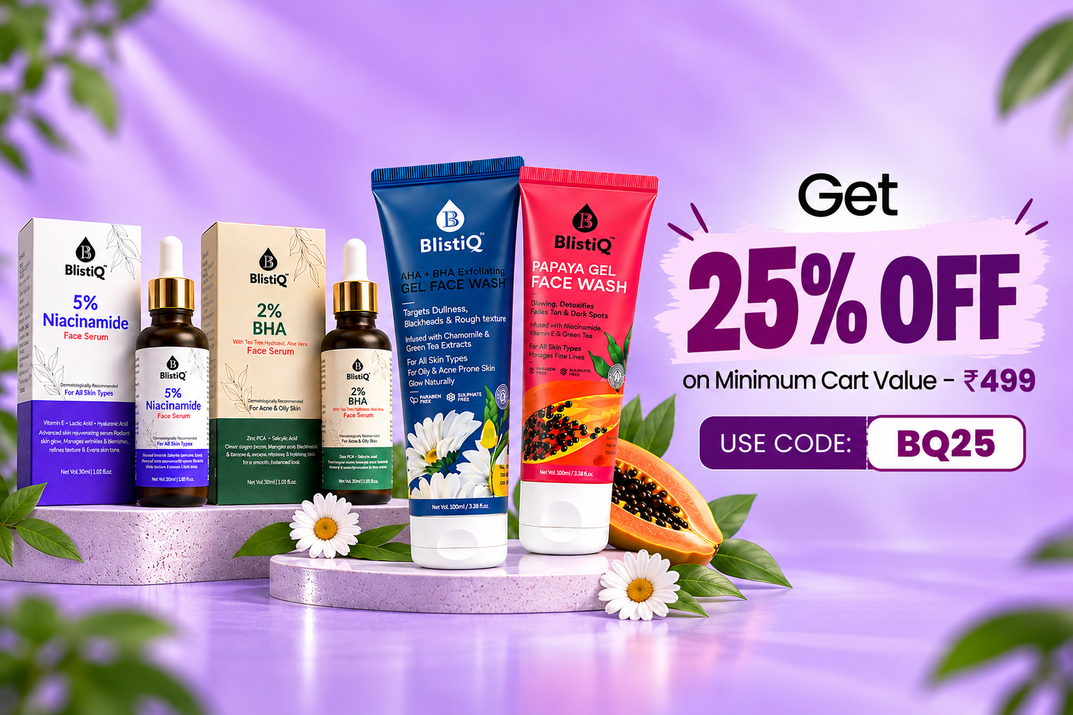 Lavender Skincare Sale with 25% Off